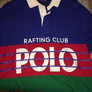Ralph Lauren rugby button up. DEADSTOCK